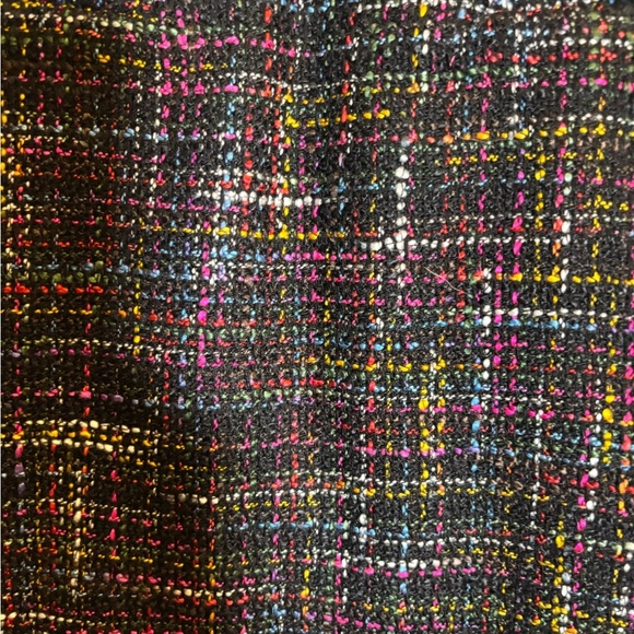 H&M Chic Multicolor Tweed Mini Skirt Size 8 NWT - Picture 2 of 8